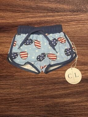 Caden Lane USA Swim Trunks